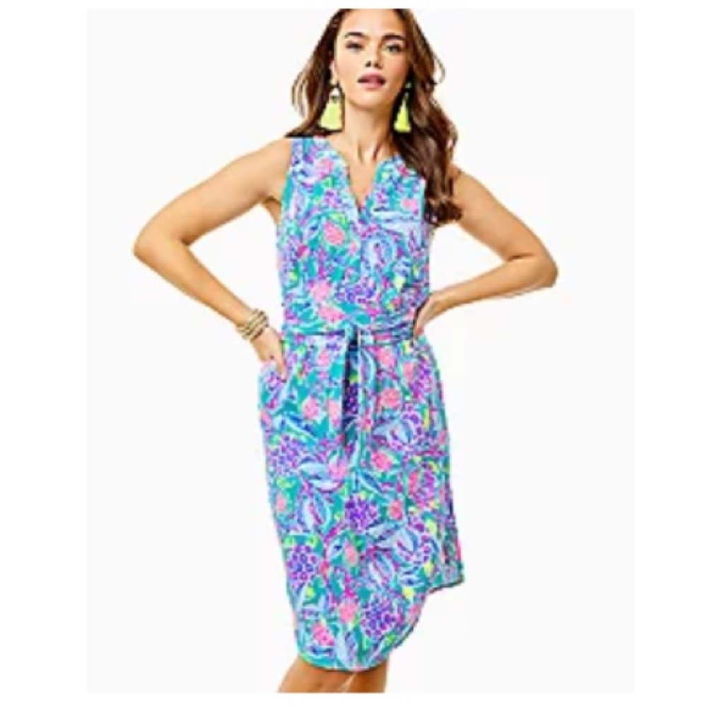 Lilly Pulitzer naila midi dress